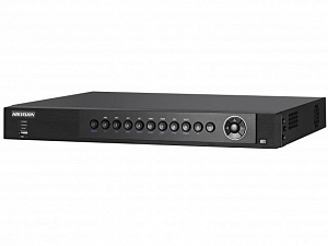 8-ми канальный гибридный HD-TVI регистратор HikVision DS-7208HQHI-F1/N для аналоговых/ HD-TVI и AHD камер, + 2 IP-камеры@1080p
