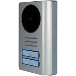Stuart-2 Вызывная панель цветного видеодомофона на 2 абонента для коттеджей или таунхаусов с возможностью управления замком калитки и воротами (при использовании мониторов серии Classic).