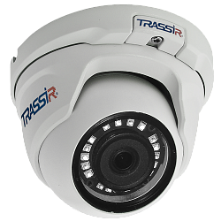 Купольная видеокамера TRASSIR TR-D2S5 v2 IP, 2.8 мм, 2 мп, уличная
